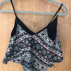 Size small cropped tank
